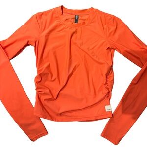 Vuori Orange Long Sleeve Top